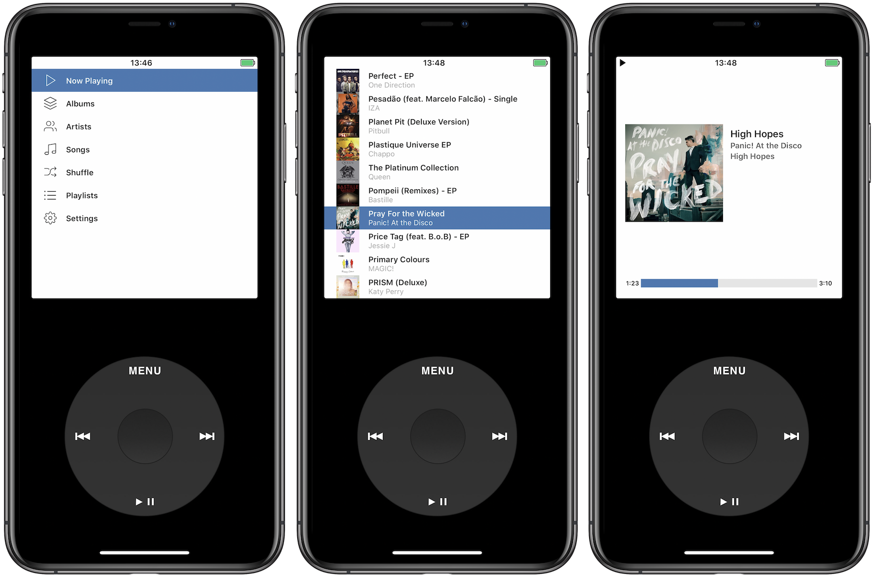 Rewound是一个应用程序，可以把你的iPhone变成iPod的经典