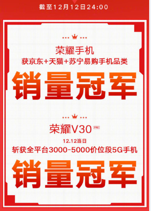 红米K30和荣耀V30PRO首卖，都是销量冠军，谁含金量更高