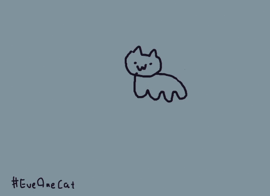 速度保存来自外网超级可爱魔性的猫咪gif表情包来啦