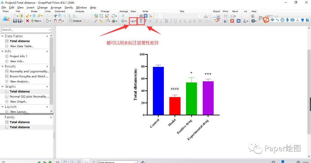 手把手教你用graphpad做单因素方差分析