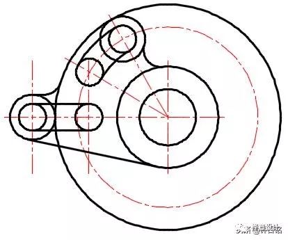 15)绘制圆角,如图17所示.