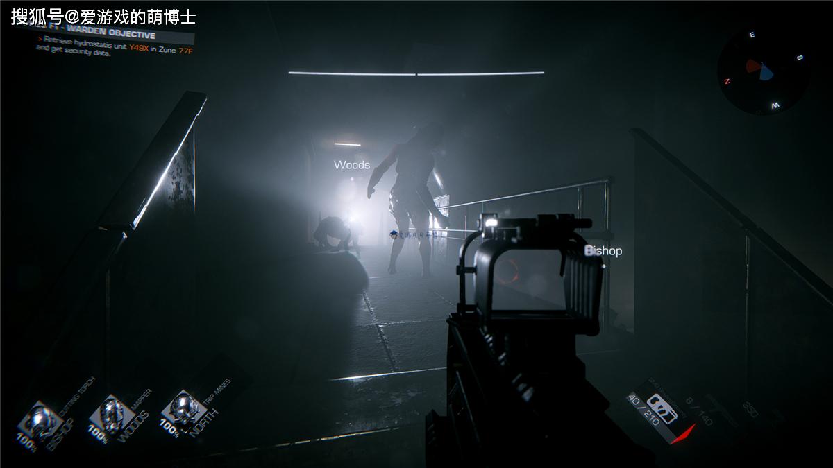 生存率极低的恐怖体验，四人制潜行合作射击游戏《GTFO》已推出