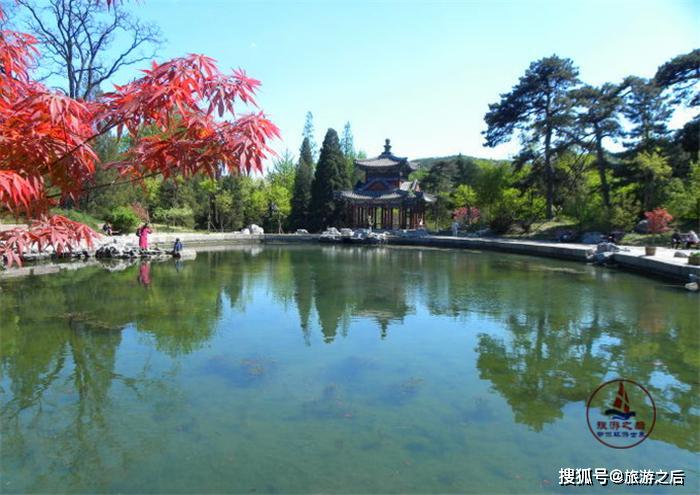 原创北京香山公园除了秋色,还有风景如画的湖泊,园林式的寺庙