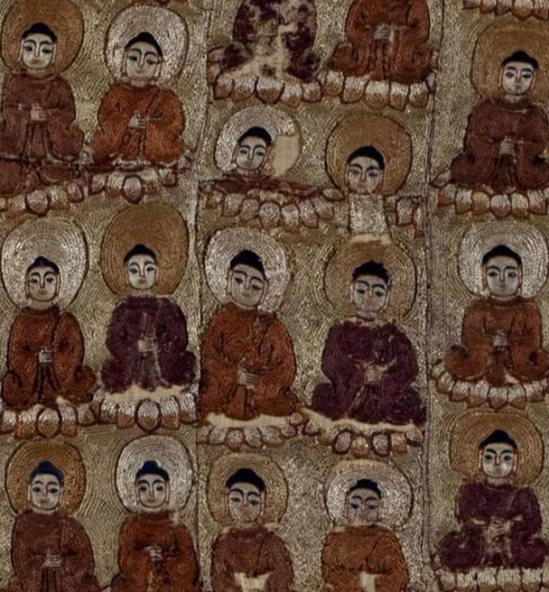 敦煌的佛教刺绣艺术
