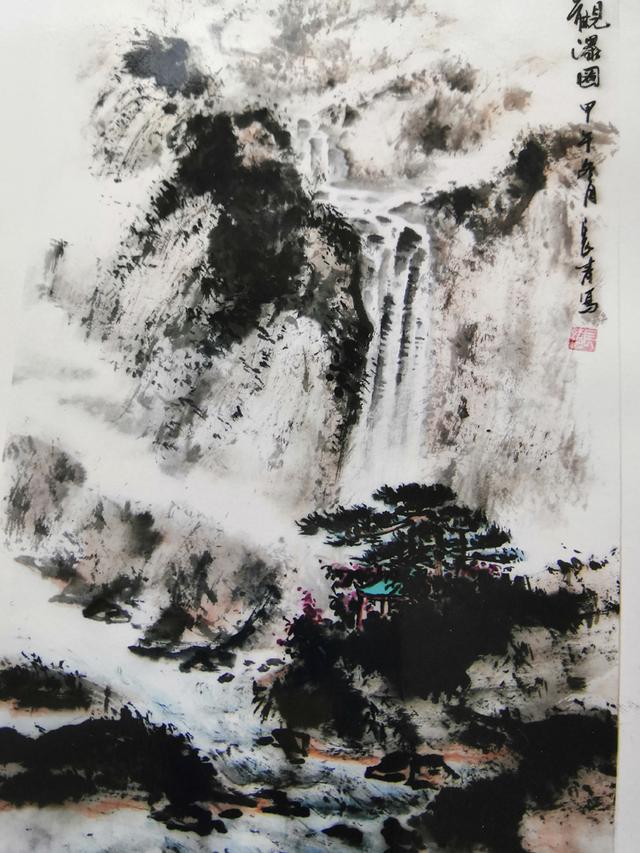 横看成岭侧成峰远近高低各不同画家王长冬作品欣赏