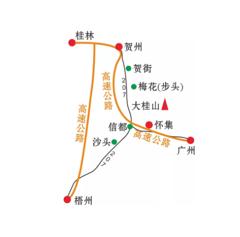 广西国家级第一家:贺州大桂山国家森林公园观光记_旅游