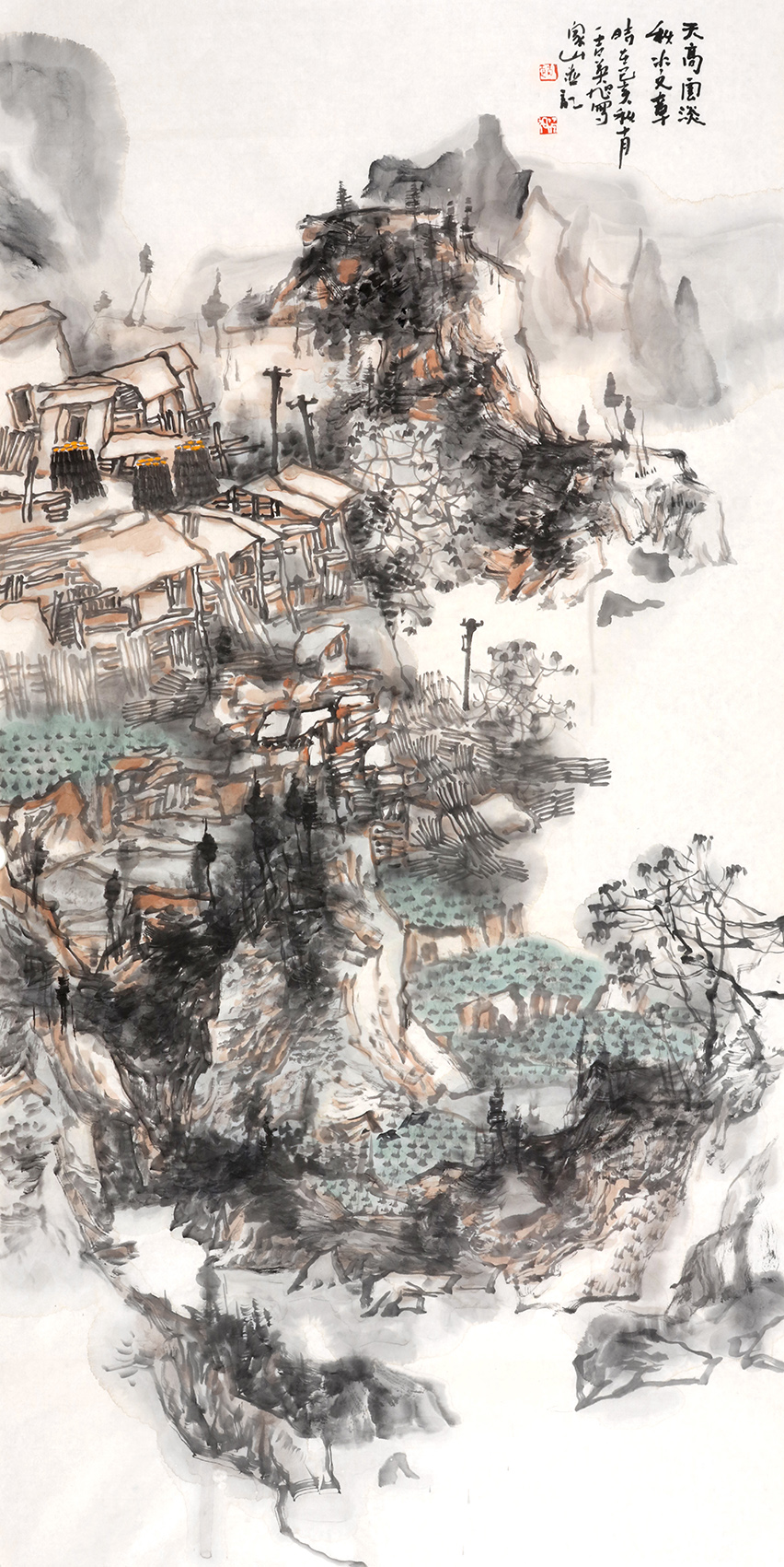 国家一级美术师:赵英旭国画作品欣赏