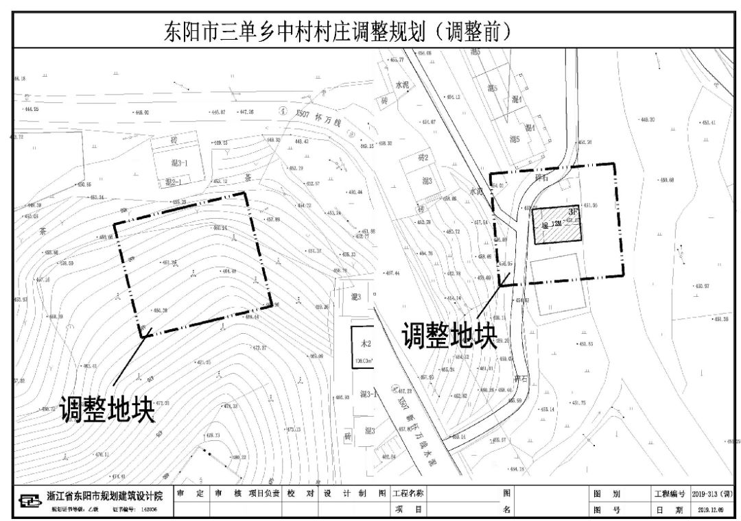 东阳一大波村庄规划设计方案批前公示看看有没有你家