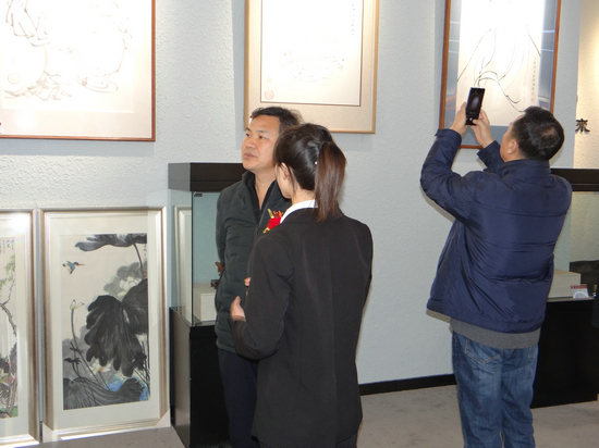 “禅门清供——月照上人禅画迎春精品展”于世纪来美术馆隆重开幕