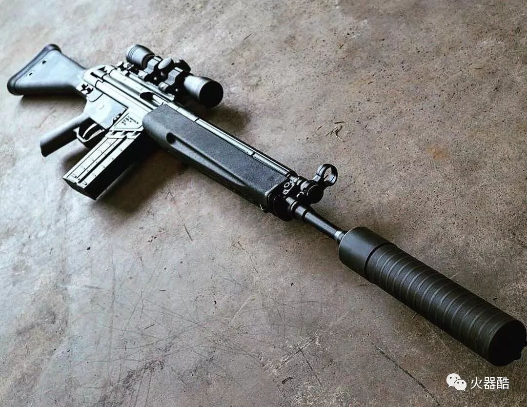 【更准更强】hk公司msg-90半自动狙击步枪