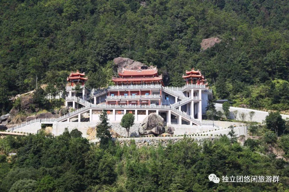 安溪两座山山上有寺庙奇虎岩白石岩自由行一路走一路玩