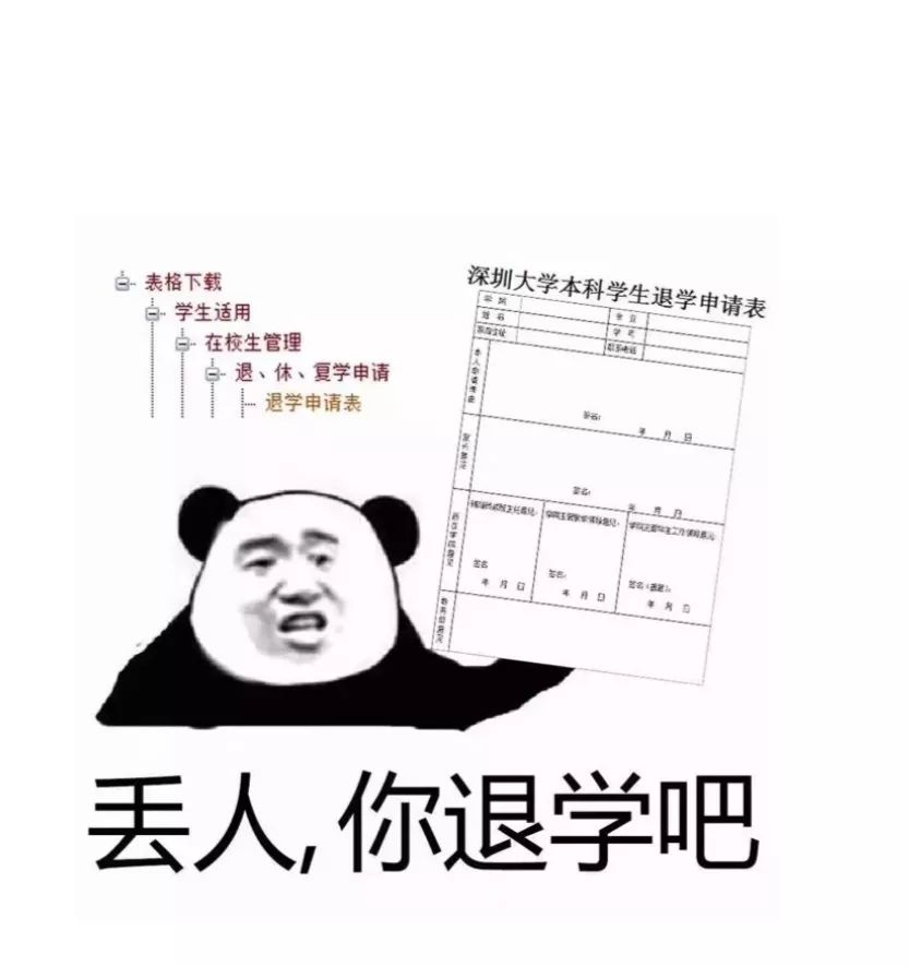 " 抱住西丽的孩子 退学通知书警告 来到深大后才知道!