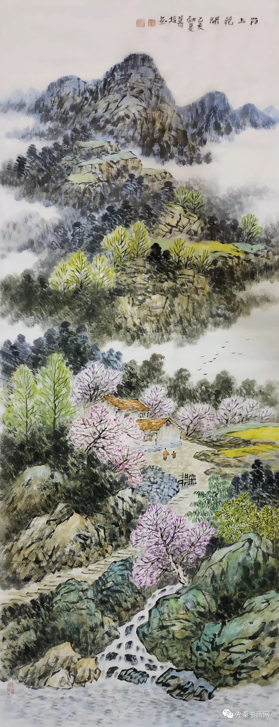 艺 术 评 论 慕哲是岐山籍画家王雄宾先生的长子,大概是父亲的遗传或