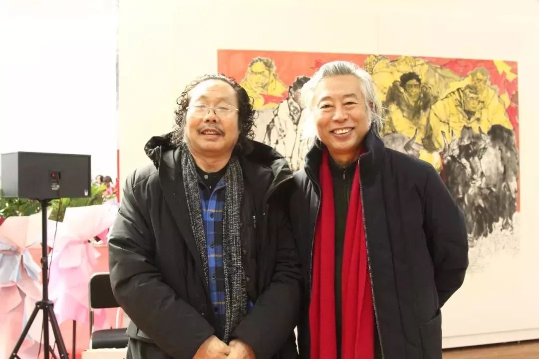 书画家影像网|"光明行——王光明水墨人物巨制作品巡回展(北京站)"在