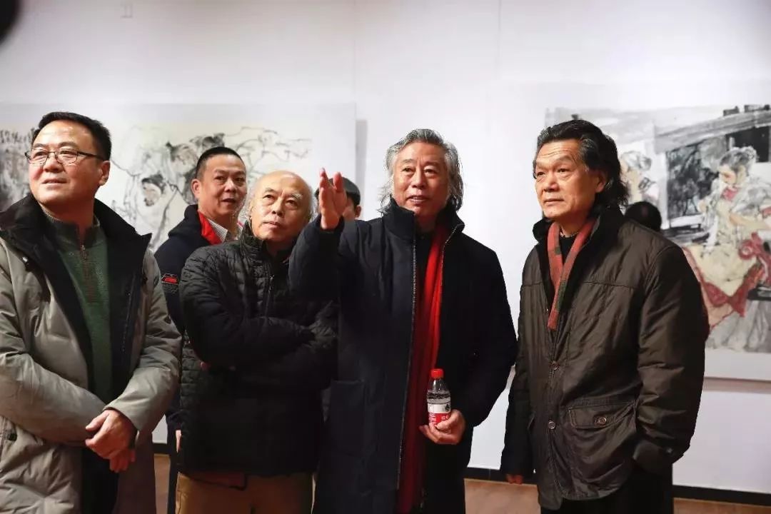 书画家影像网|"光明行——王光明水墨人物巨制作品巡回展(北京站)"在