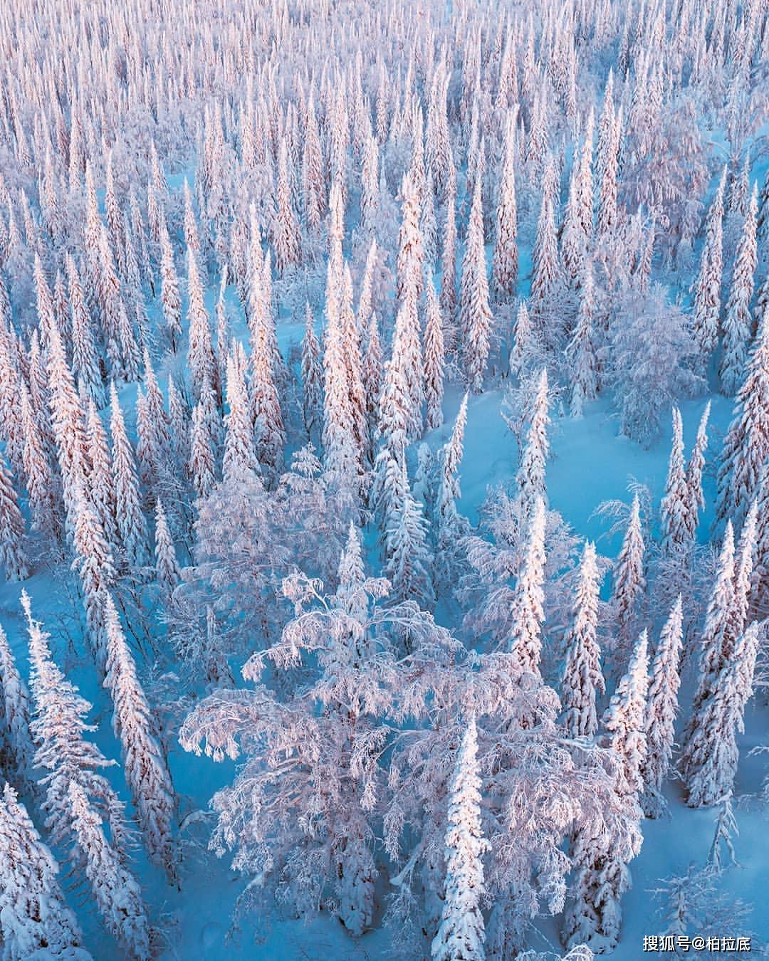 绝美俄罗斯:冬日天堂,冰天雪地美轮美奂
