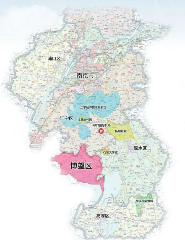 目前,安徽省已明确提出"支持江宁-博望建设跨行政区域产城融合发展