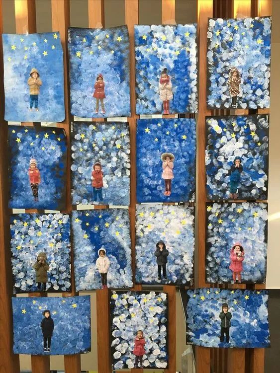 30种创意画，画出冬天的模样