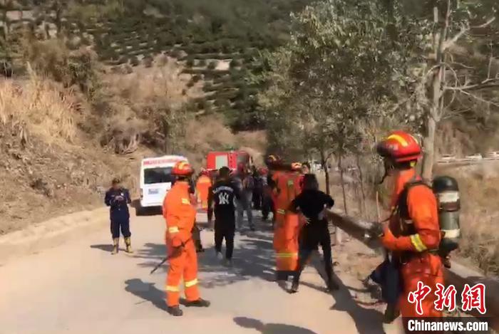 浙江松阳发生矿山山体塌方十余支救援队正参与施救