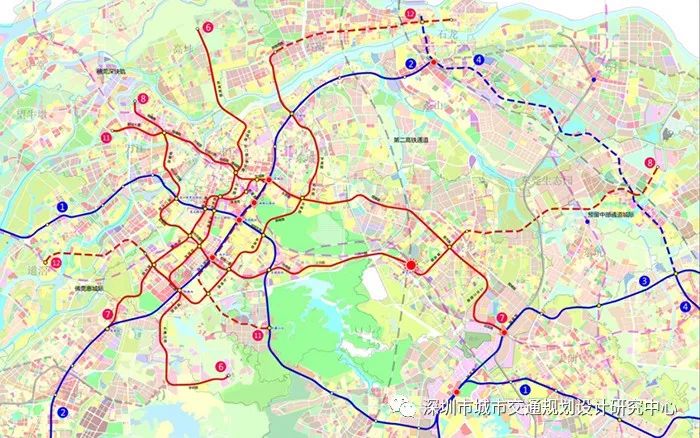 组团城市轨道交通网络规划方法探究东莞市案例