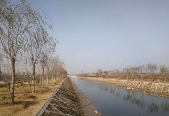 杞县护城河一期全线通水!