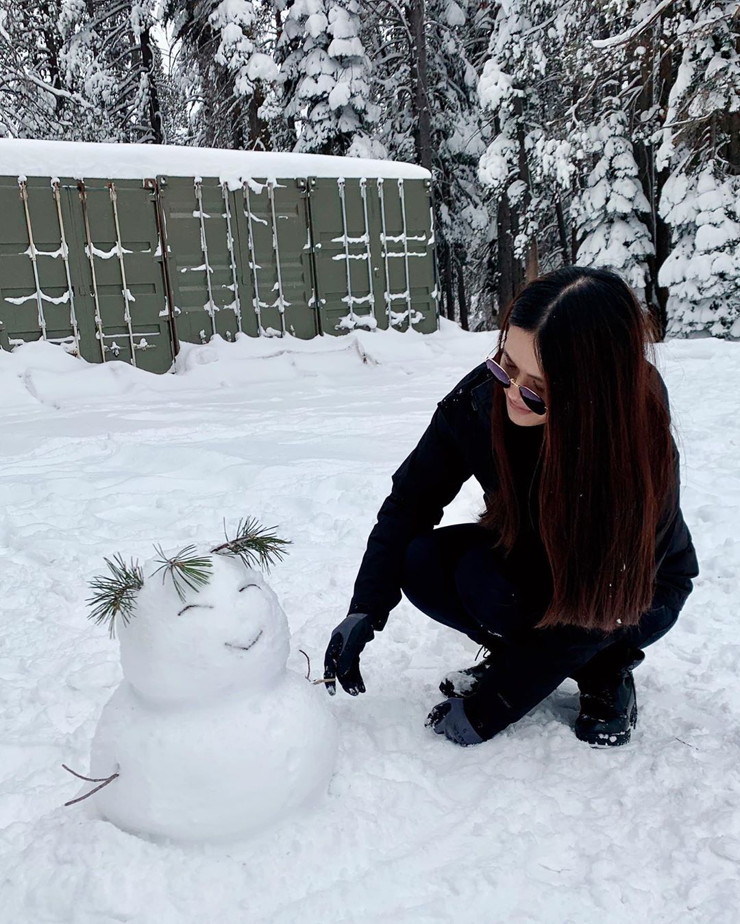 北方的朋友圈下雪了雪人竞相登场