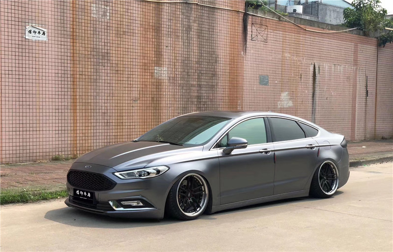 改装低姿态 福特蒙迪欧气动避震改装案例鉴赏