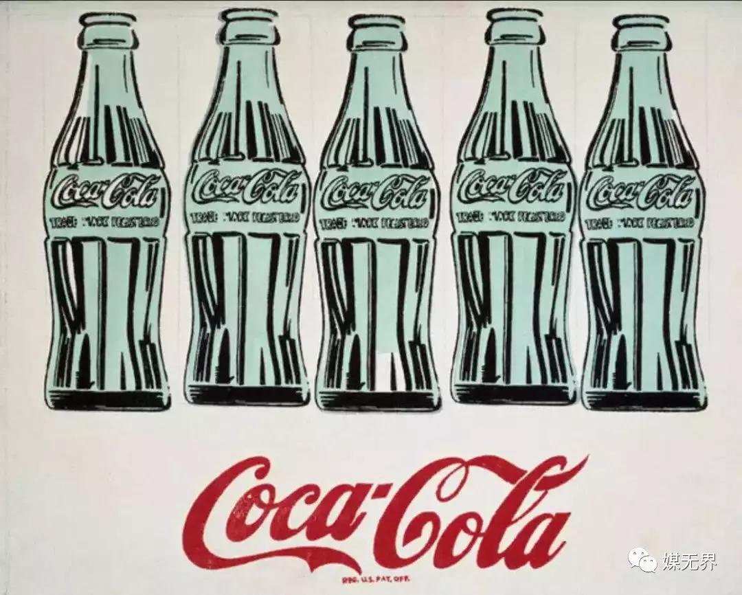 安迪·沃霍尔《五瓶可乐》,1962年