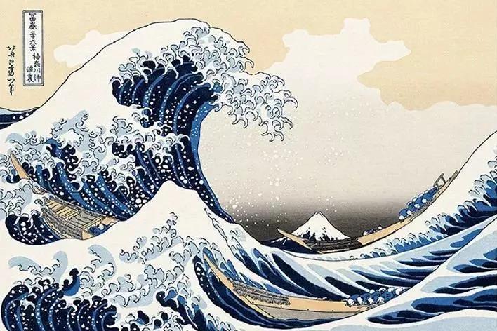 说起日本浮世绘,有一幅画可谓无人不知无人不晓,那便是—— 《神奈川