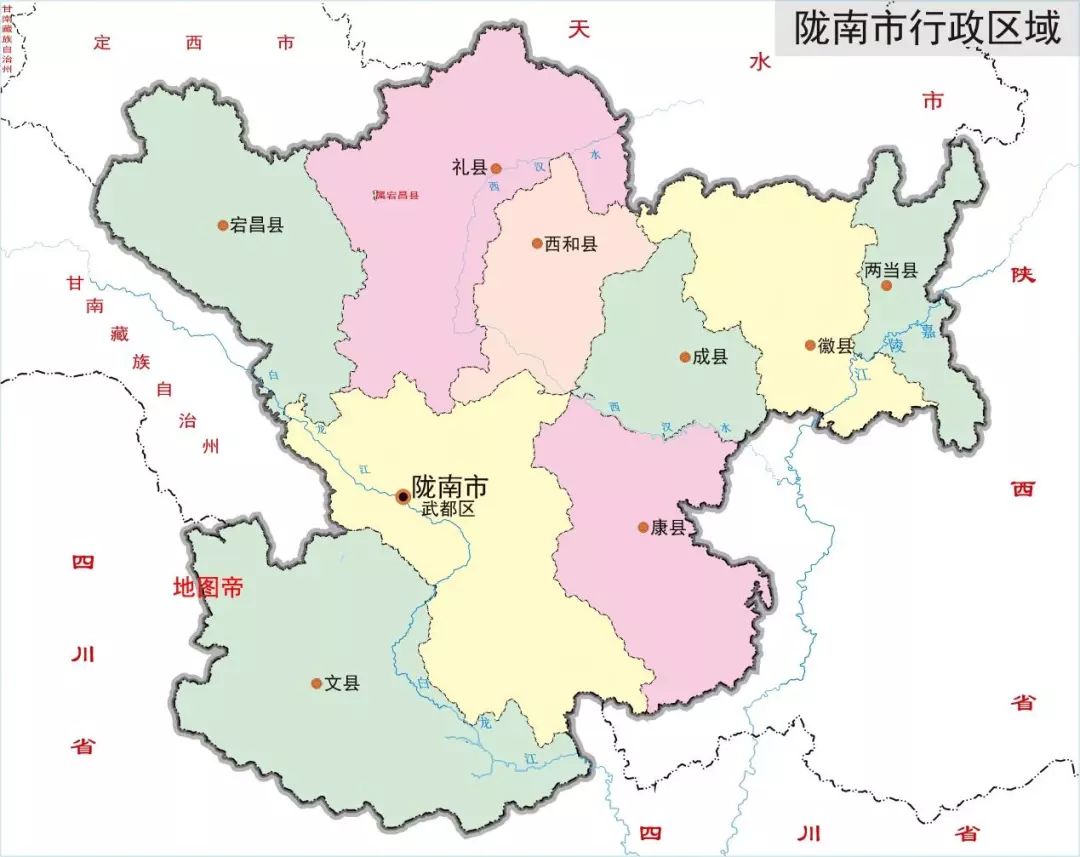 陇南市人口_陇南市地图