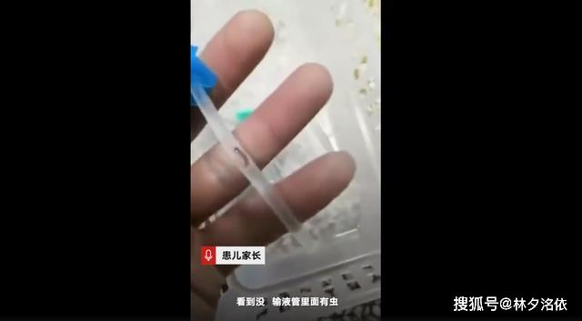 后怕！孩子输完液家长在输液管内发现虫子，医院：正在处置