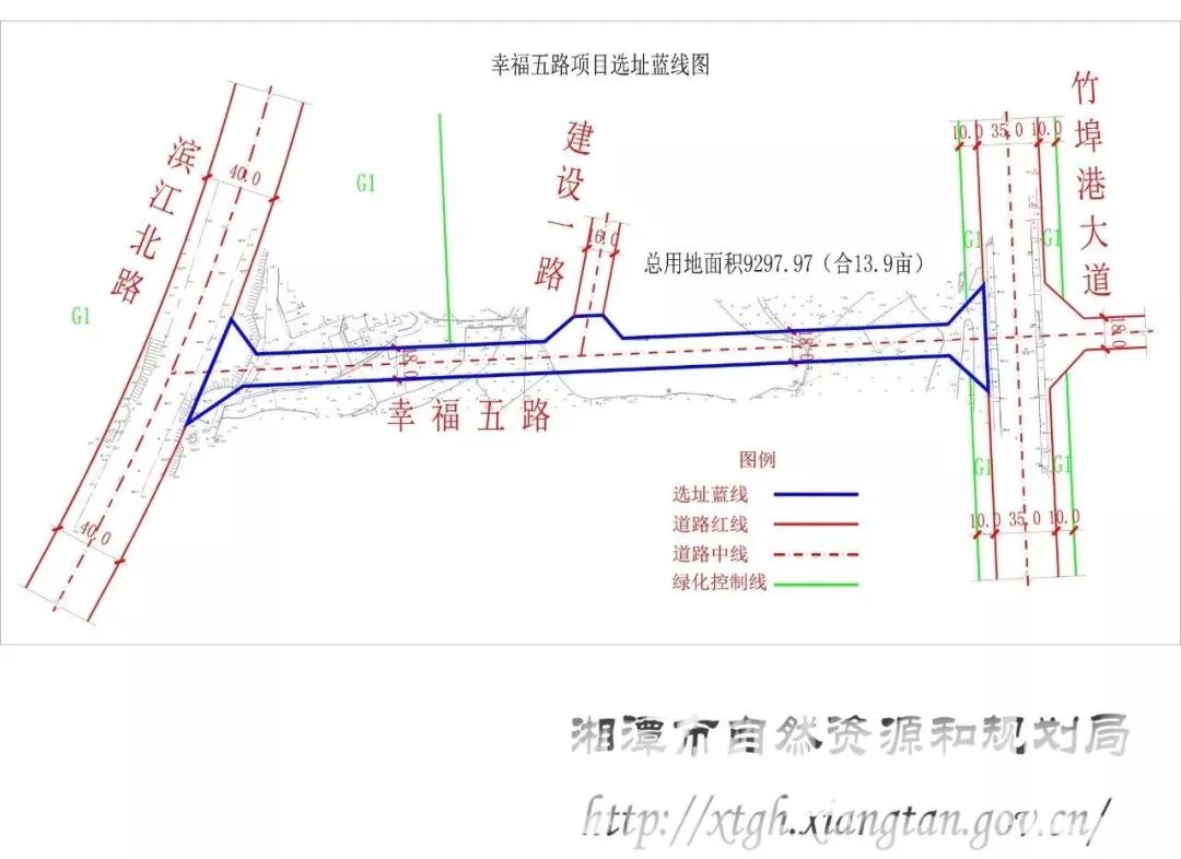 湘潭拟新建一座公园!还要新修一条路!位置是