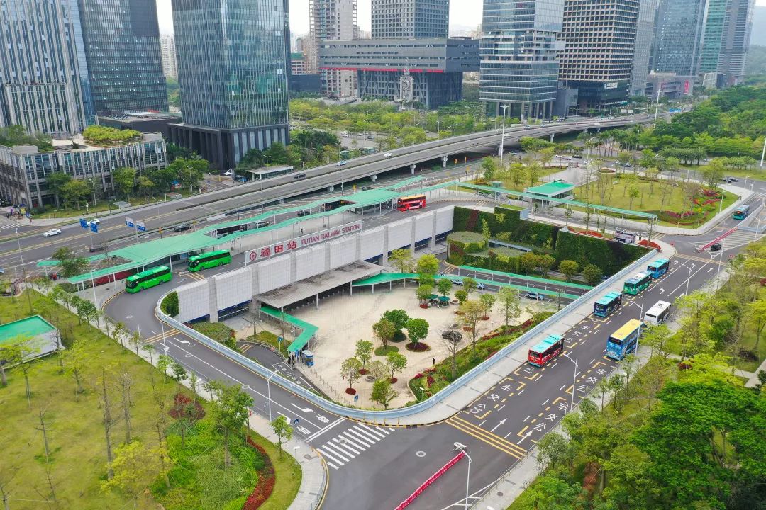 "城市之眼"板块——福田高铁站