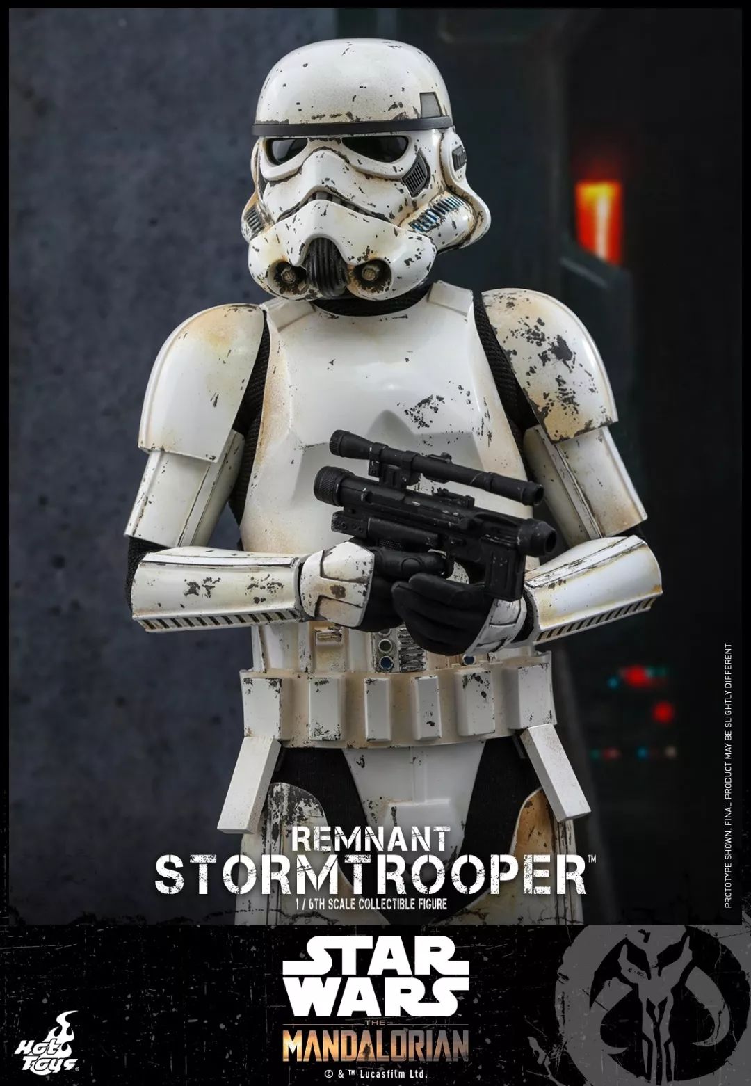 hot toys 1/6 tms011 星战剧集《the mandalorian》- 暴风兵 旧化