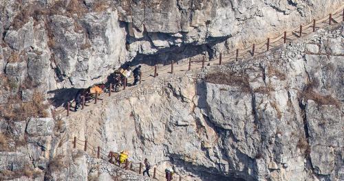 全国最难生活的村庄:建在悬崖峭壁上,很多人