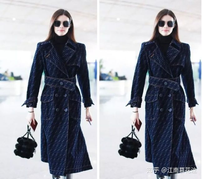 冬季大衣必备款!明星穿搭是最标准的"教科书",coco晴艾汐教搭配