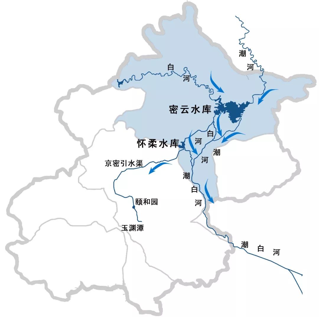 永定河引水渠-甄一男 密云水库--燕山明珠 是 华北地区面积最大的