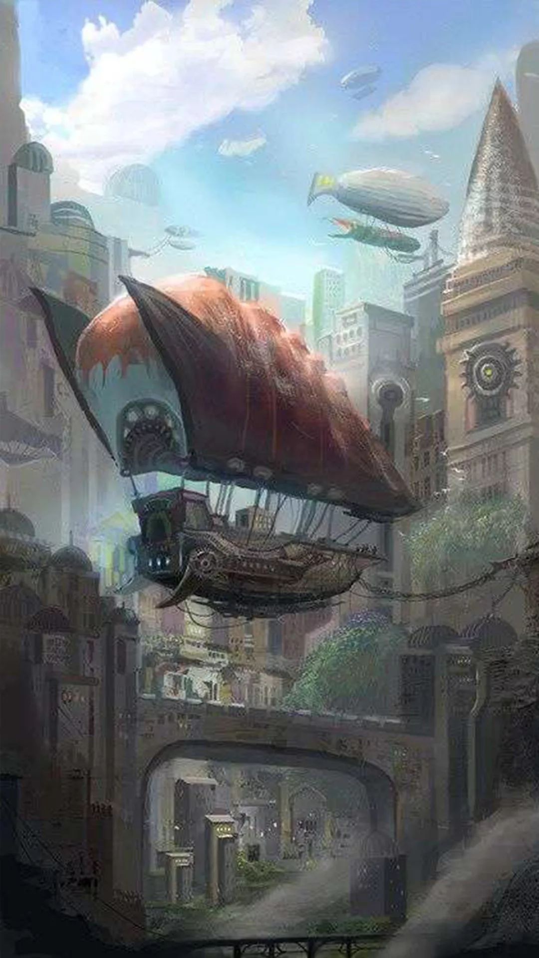 动漫壁纸 | 唯美天空之城:拉普达