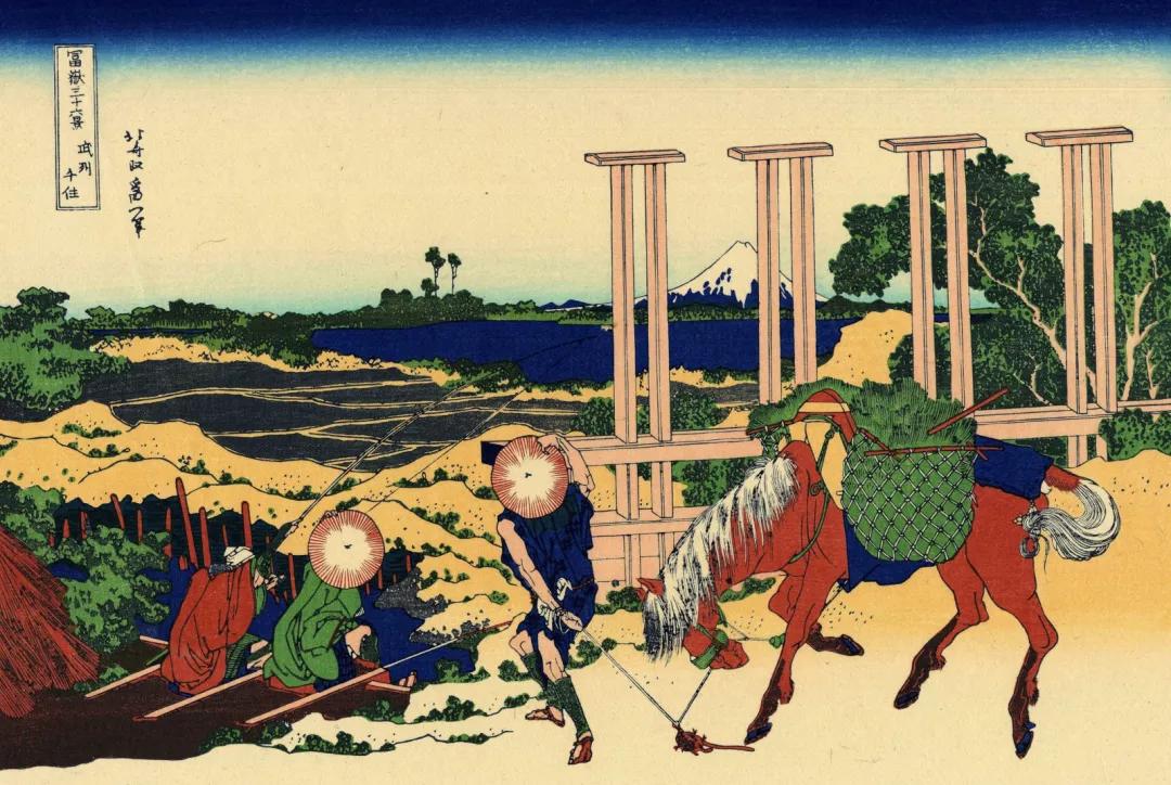 一起艺考|【日系古风】日本浮世绘三大家插画艺术大全