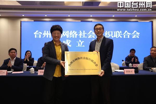 台州市网络社会组织联合会今天成立