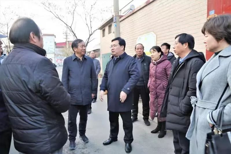 邯郸市人大常委会副主任李文海带队到复兴区丛台区视察大气污染防治