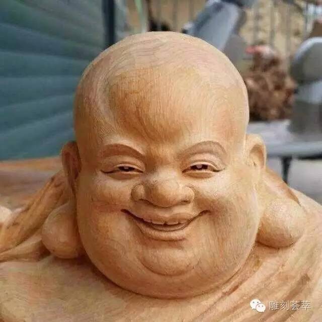 雕工好不好,看脸相就知道,各类雕刻头像欣赏!_昙花