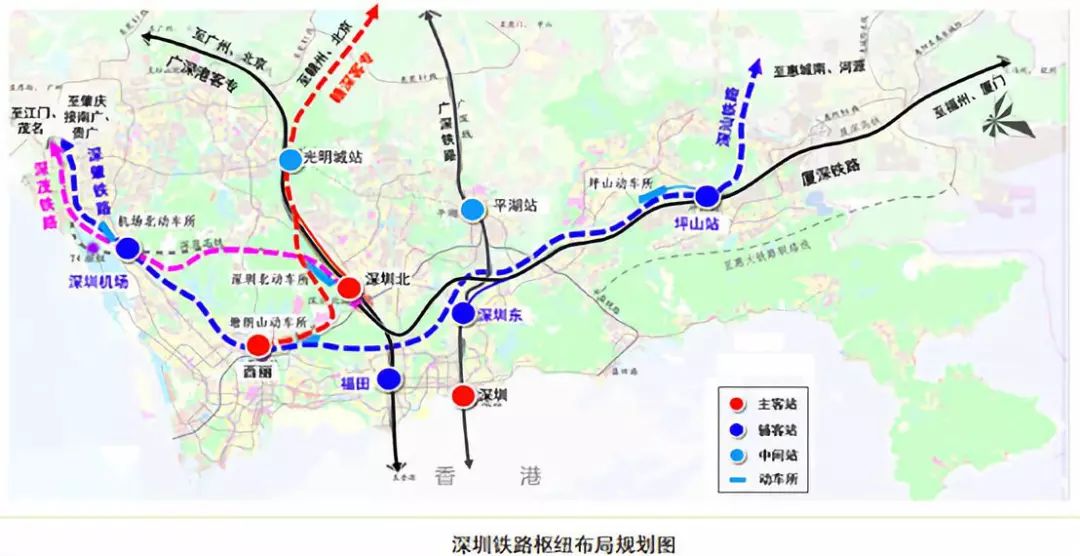 深圳铁路枢纽面临问题及挑战