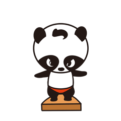 呆萌熊猫儿也来疯狂运动!这款表情包,分分钟应对你的斗图需求
