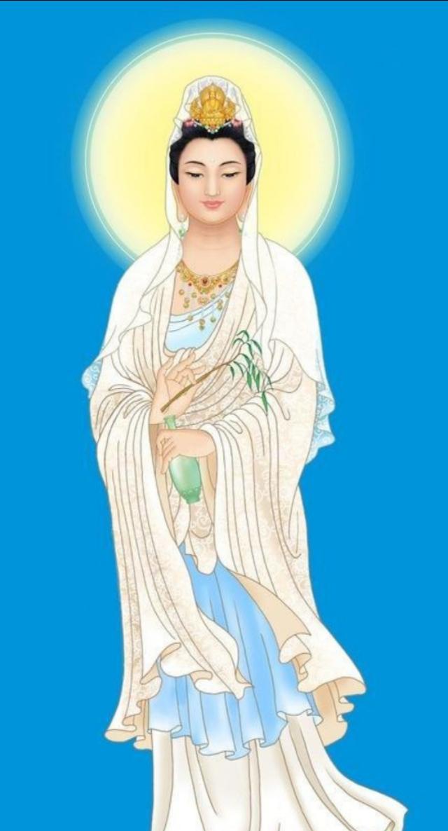 灵感观世音菩萨在线降吉祥,来许个愿,祈福平安