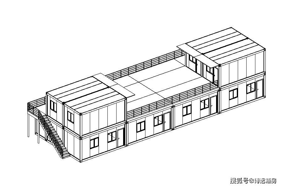 集装箱3×6房屋设计图
