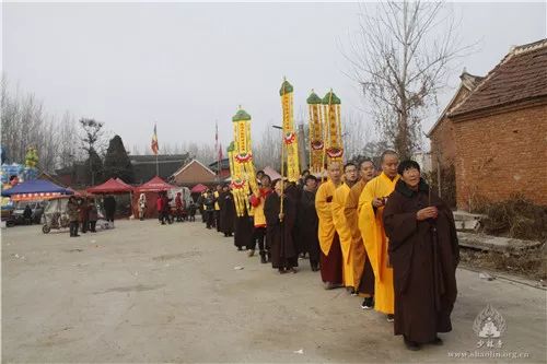 少林寺下院周口扶沟县兰若寺启建传统庙会暨祈福法会