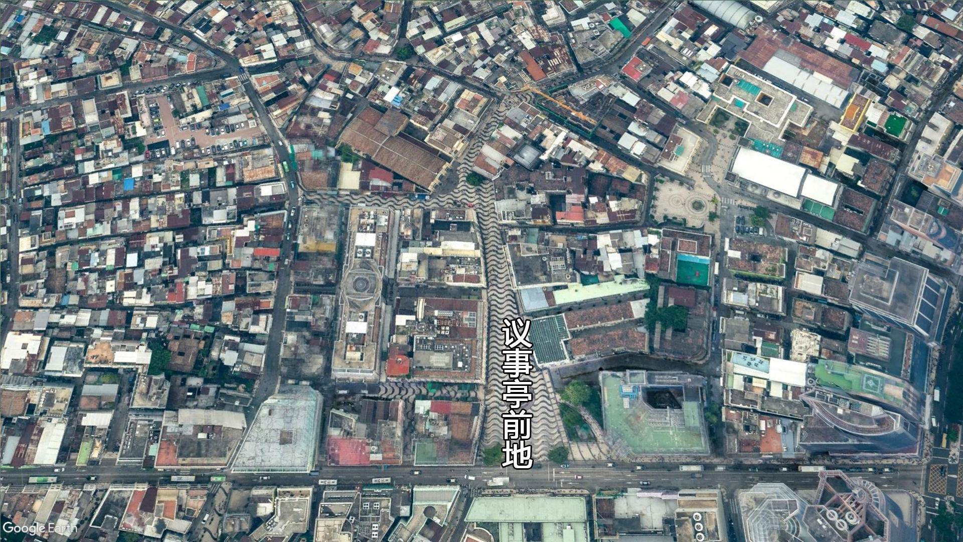 20张卫星图俯瞰"赌城"澳门,是极尽奢华还是复古文艺?图片