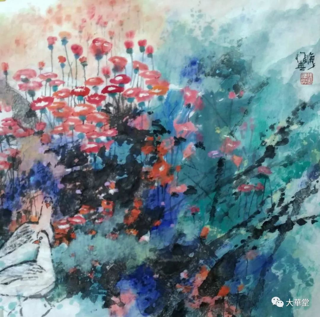 海派空间 | 复兴画风之六:迁想妙得与花野缤纷