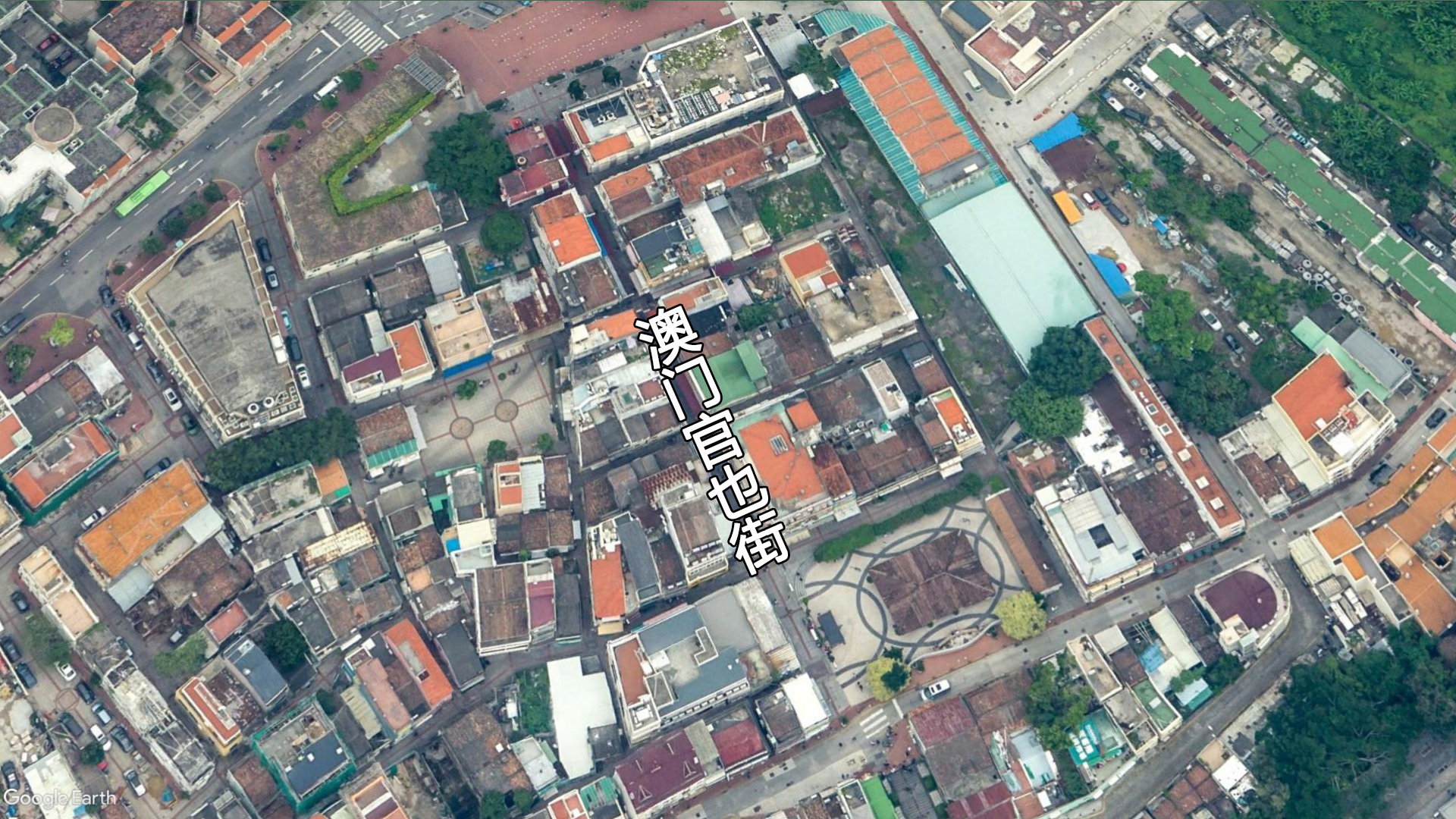 20张卫星图俯瞰"赌城"澳门,是极尽奢华还是复古文艺?图片